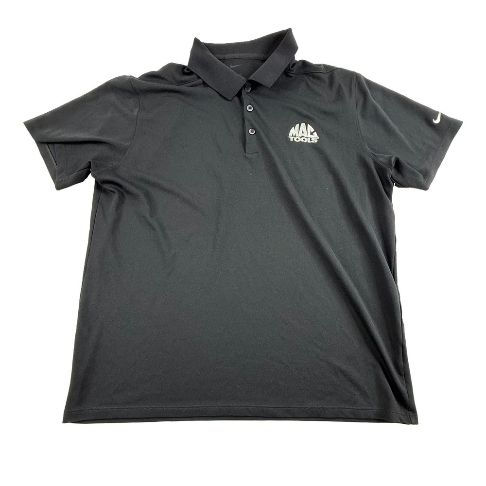 Nike Dri-FIT Micro Pique 2.0 Polo Black Men's XL Mac Tools